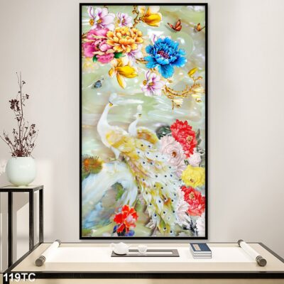 tranh công mẫu đơn, tranh hoàng anh