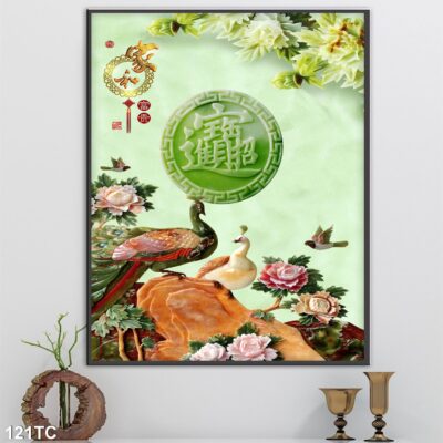 tranh công mẫu đơn, tranh hoàng anh