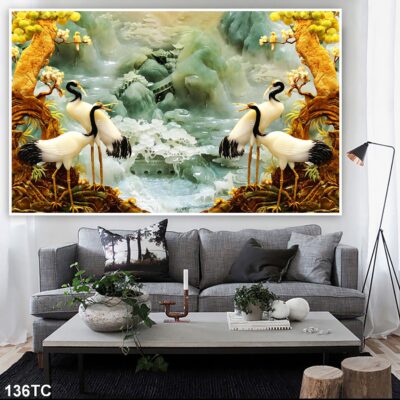 tranh công mẫu đơn, tranh hoàng anh