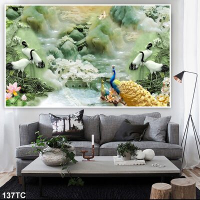 tranh công mẫu đơn, tranh hoàng anh