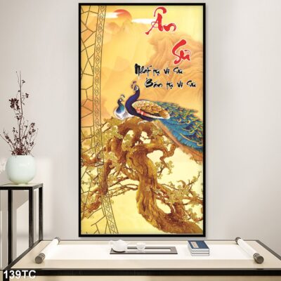 tranh công mẫu đơn, tranh hoàng anh