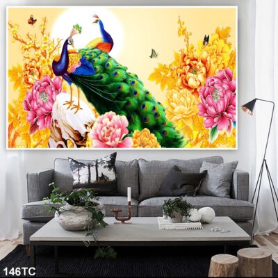 tranh công mẫu đơn, tranh hoàng anh