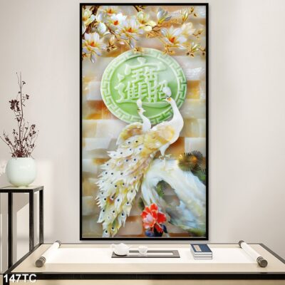 tranh công mẫu đơn, tranh hoàng anh