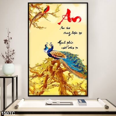 tranh công mẫu đơn, tranh hoàng anh