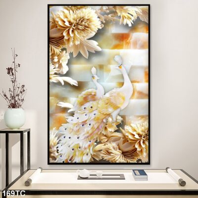 tranh công mẫu đơn, tranh hoàng anh