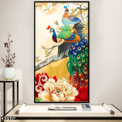 tranh công mẫu đơn, tranh hoàng anh