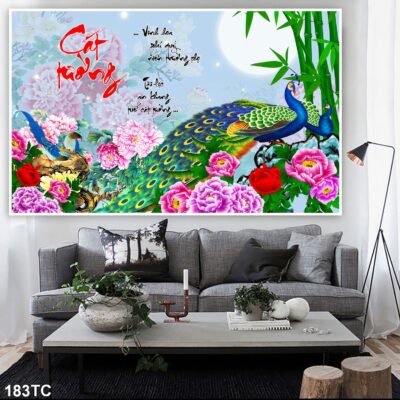 tranh công mẫu đơn, tranh hoàng anh