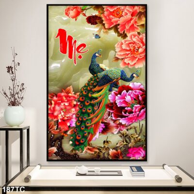 tranh công mẫu đơn, tranh hoàng anh