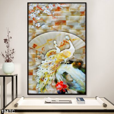 tranh công mẫu đơn, tranh hoàng anh