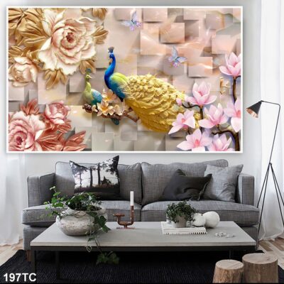 tranh công mẫu đơn, tranh hoàng anh