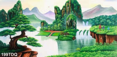 Tranh đồng quê, làng quê Việt Nam