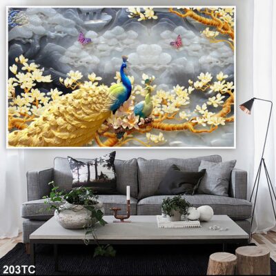 tranh công mẫu đơn, tranh hoàng anh