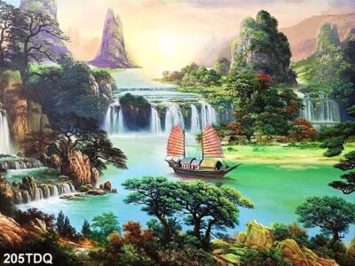 Tranh đồng quê, làng quê Việt Nam