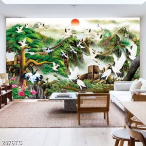 tranh công mẫu đơn, tranh hoàng anh