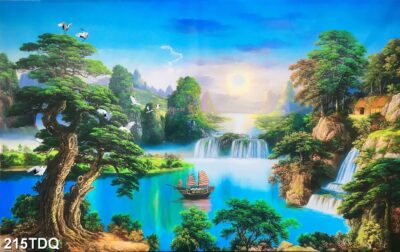 Tranh đồng quê, làng quê Việt Nam