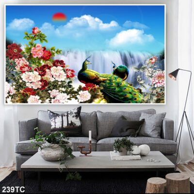 tranh công mẫu đơn, tranh hoàng anh