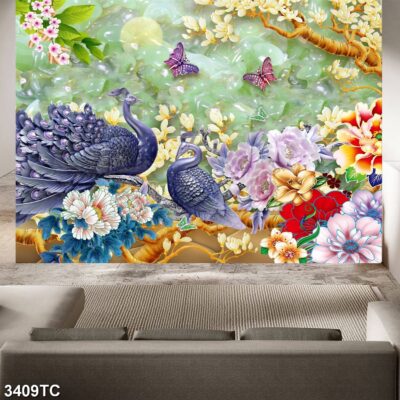 tranh công mẫu đơn, tranh hoàng anh