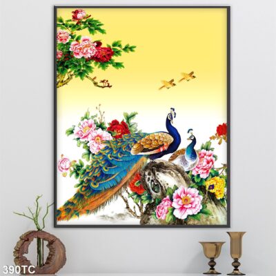 tranh công mẫu đơn, tranh hoàng anh