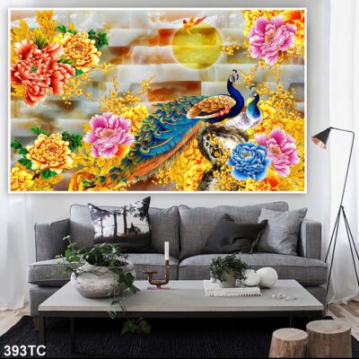 tranh công mẫu đơn, tranh hoàng anh