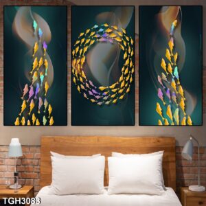 tranh tráng gương trang trí phòng khách, phòng ngủ