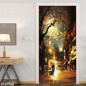 Tranh treo tường phong cảnh đồng quê – làng quê nông thôn Việt Nam