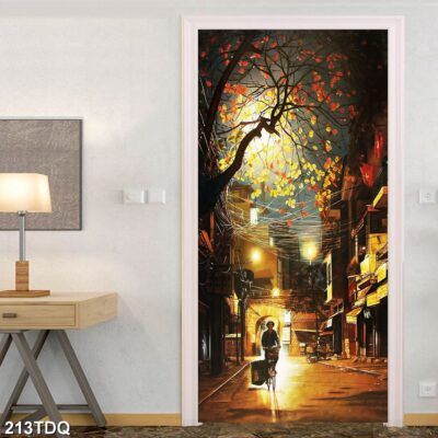 Tranh treo tường phong cảnh đồng quê – làng quê nông thôn Việt Nam