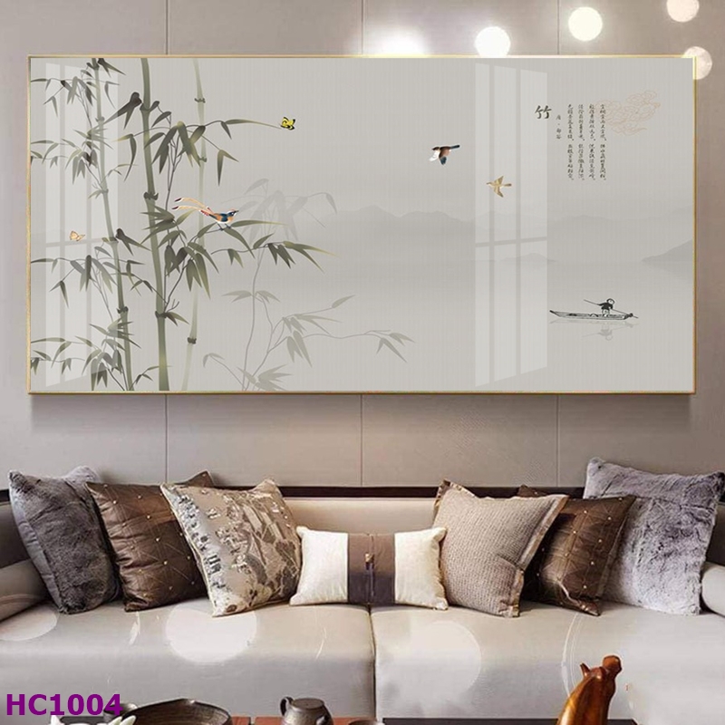 HC1004 Tranh Chim và Hoa Trung Quốc Trang Trí Phòng Khách Sang Trọng, Tinh Tế, Hiện Đại Tranh Chim và Hoa Trung Quốc Trang Trí Phòng Khách Sang Trọng, Tinh Tế, Hiện Đại