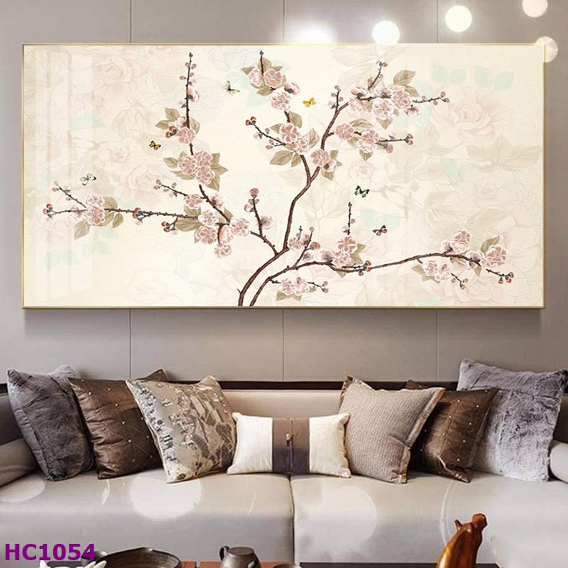HC1054 Tranh Chim và Hoa Trung Quốc Trang Trí Phòng Khách Sang Trọng, Tinh Tế, Hiện Đại Tranh Chim và Hoa Trung Quốc Trang Trí Phòng Khách Sang Trọng, Tinh Tế, Hiện Đại