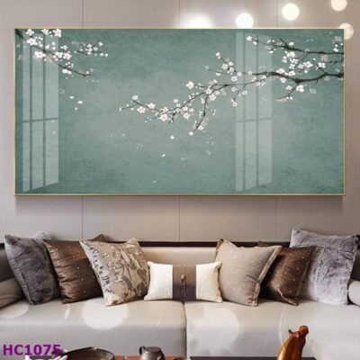 Tranh Chim và Hoa Trung Quốc Trang Trí Phòng Khách Sang Trọng, Tinh Tế, Hiện Đại