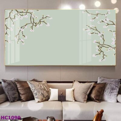 Tranh Chim và Hoa Trung Quốc Trang Trí Phòng Khách Sang Trọng, Tinh Tế, Hiện Đại