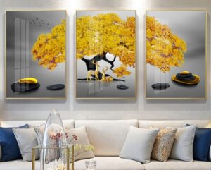 Tranh tráng gương treo tường